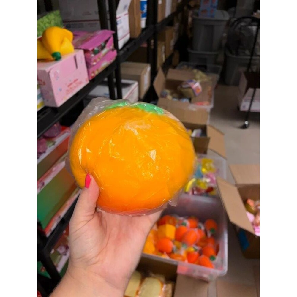 Jumbo Scented Peach Squishy
